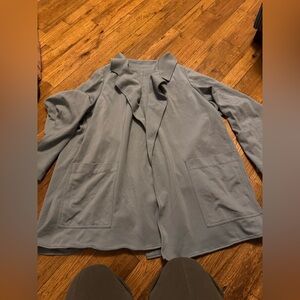 Athleta Women's Slate Gray Open Cardigan